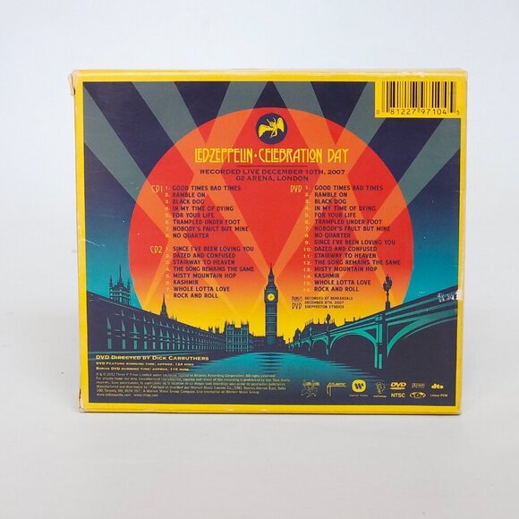 Led Zeppelin Celebration Day Deluxe Edition Four Discs Box Set (2CDs/2DVDs) - Picture 7 of 15